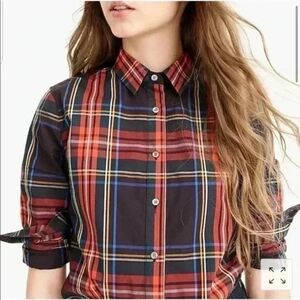 J. Crew Plaid Button Down Shirt